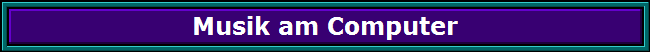Musik am Computer